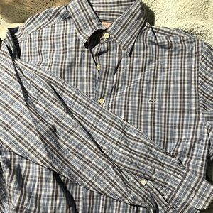 NWOT Vinyard Vines plaid button down